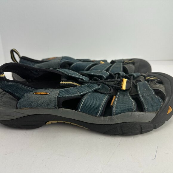 Keen Waterproof Newport Blue Black Sandals Men SIZE 11 AntiOdor Anatomic Footbed - Picture 4 of 7